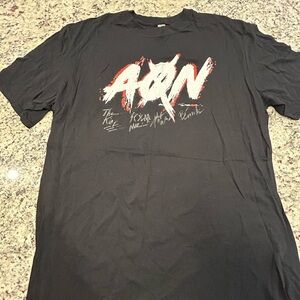 All‎ Or Nothing Autographed Band Merch Tee